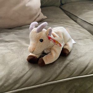 Goatee the goat beanie baby